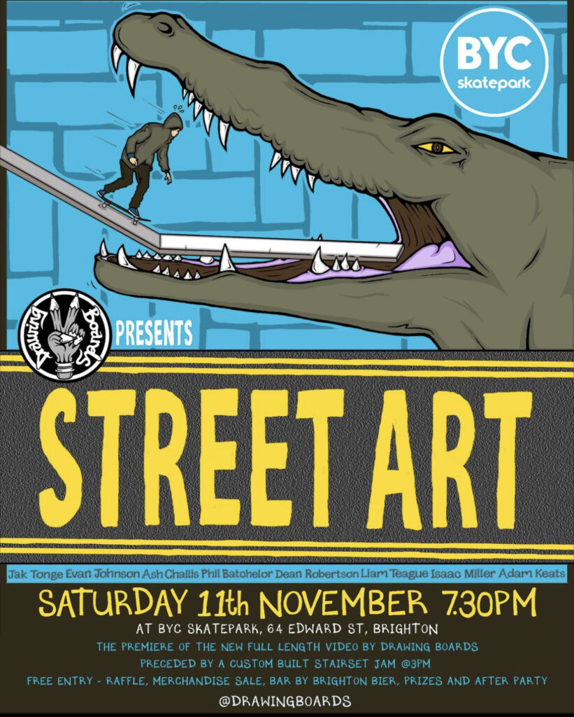 Drawing Boards Premiere - Street Art