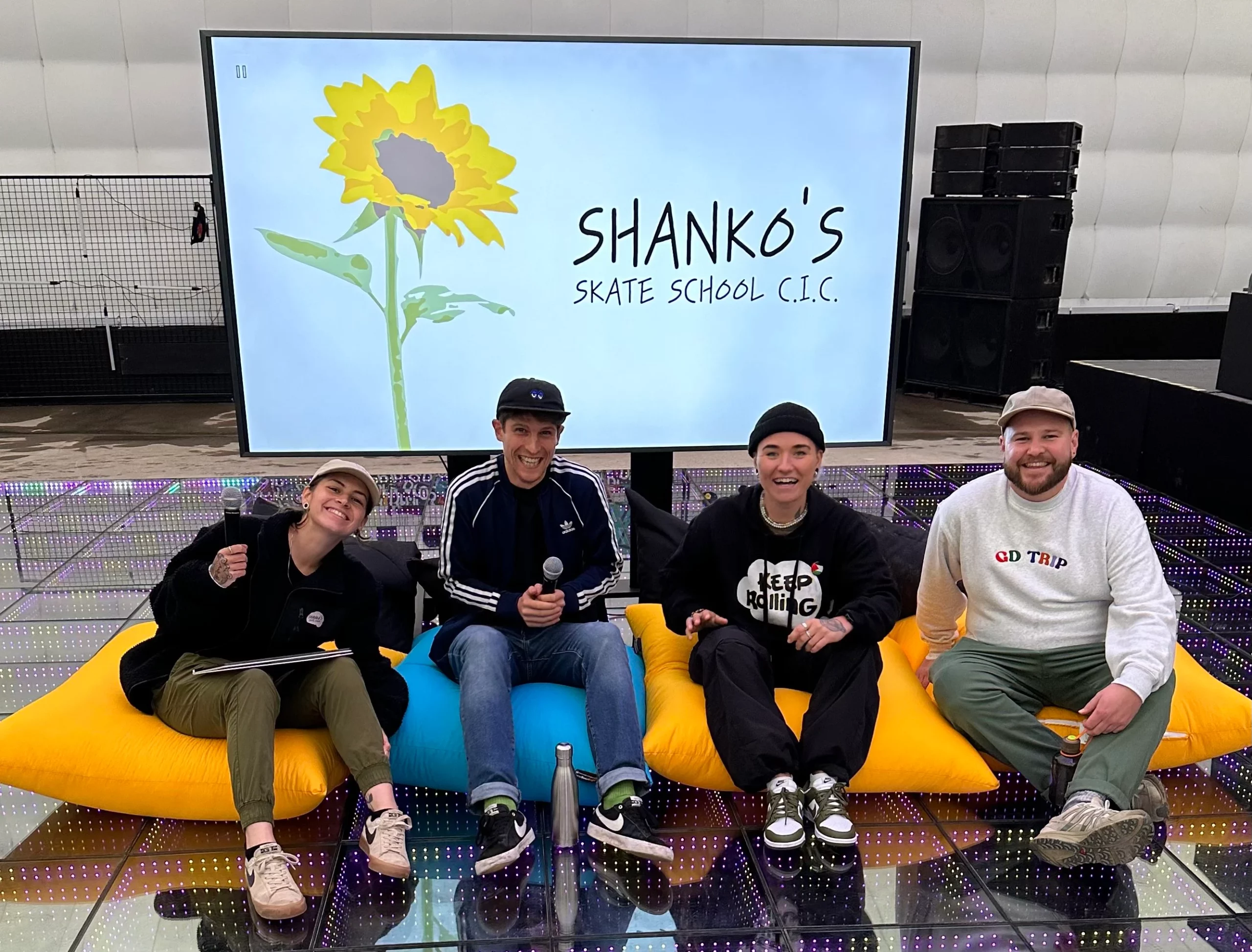 Skate with Jack and 3 others at Samsung’s FlipPark